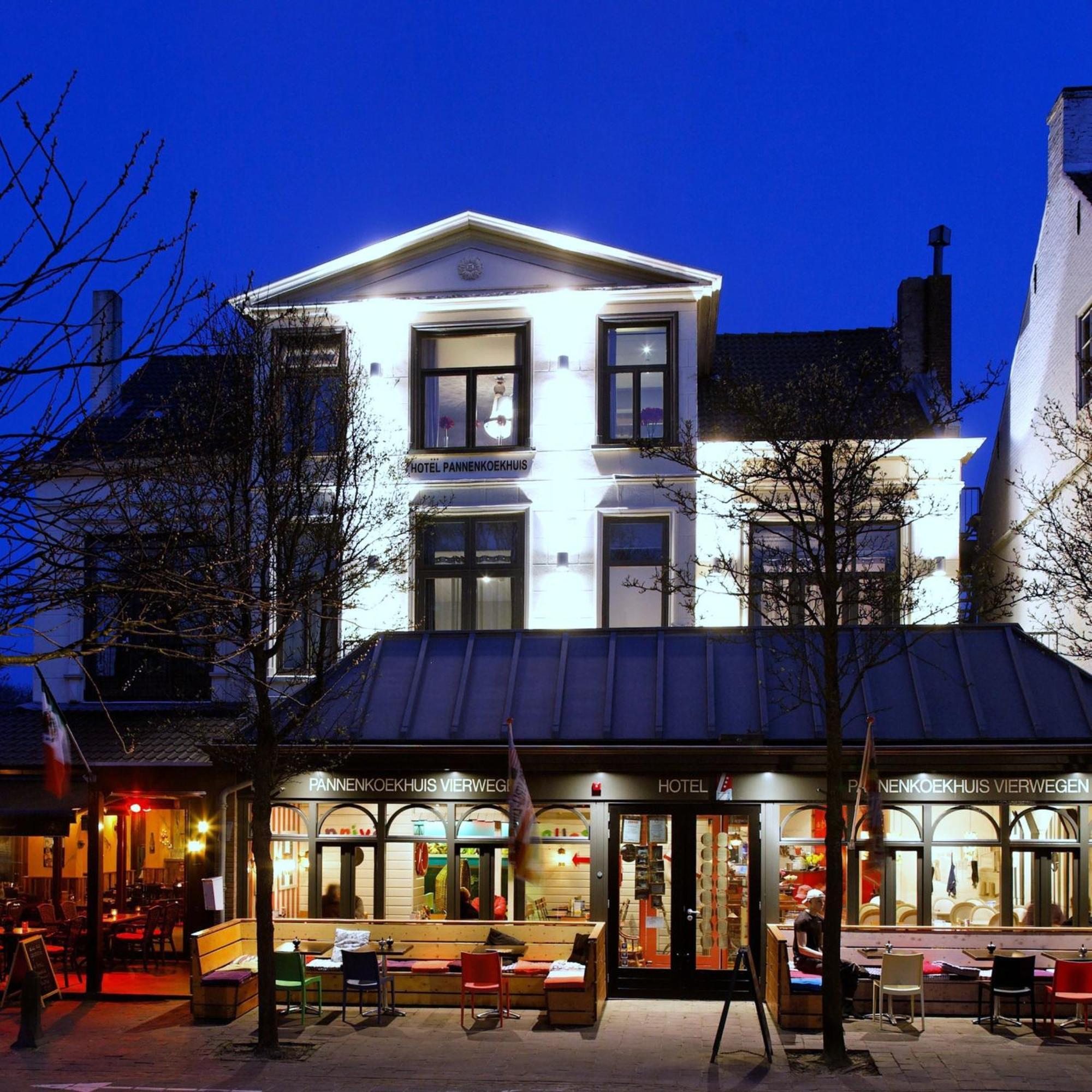 Hotel Pannenkoekhuis Vierwegen Domburg Bagian luar foto